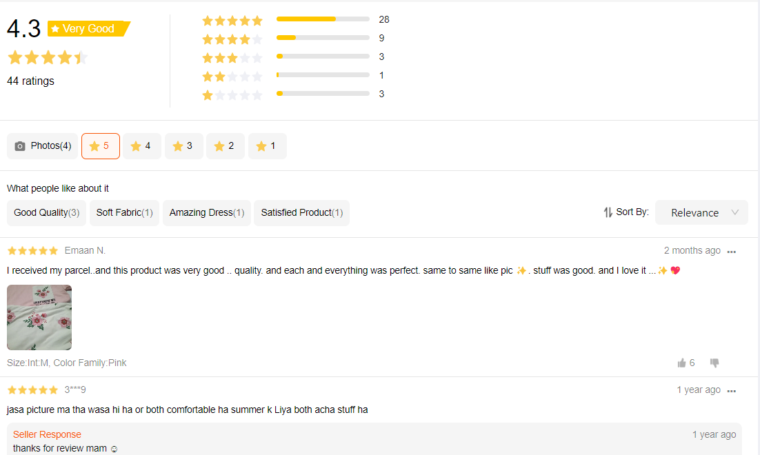 flower printed design night suit premium fabric for girls and woman - M.H fashion