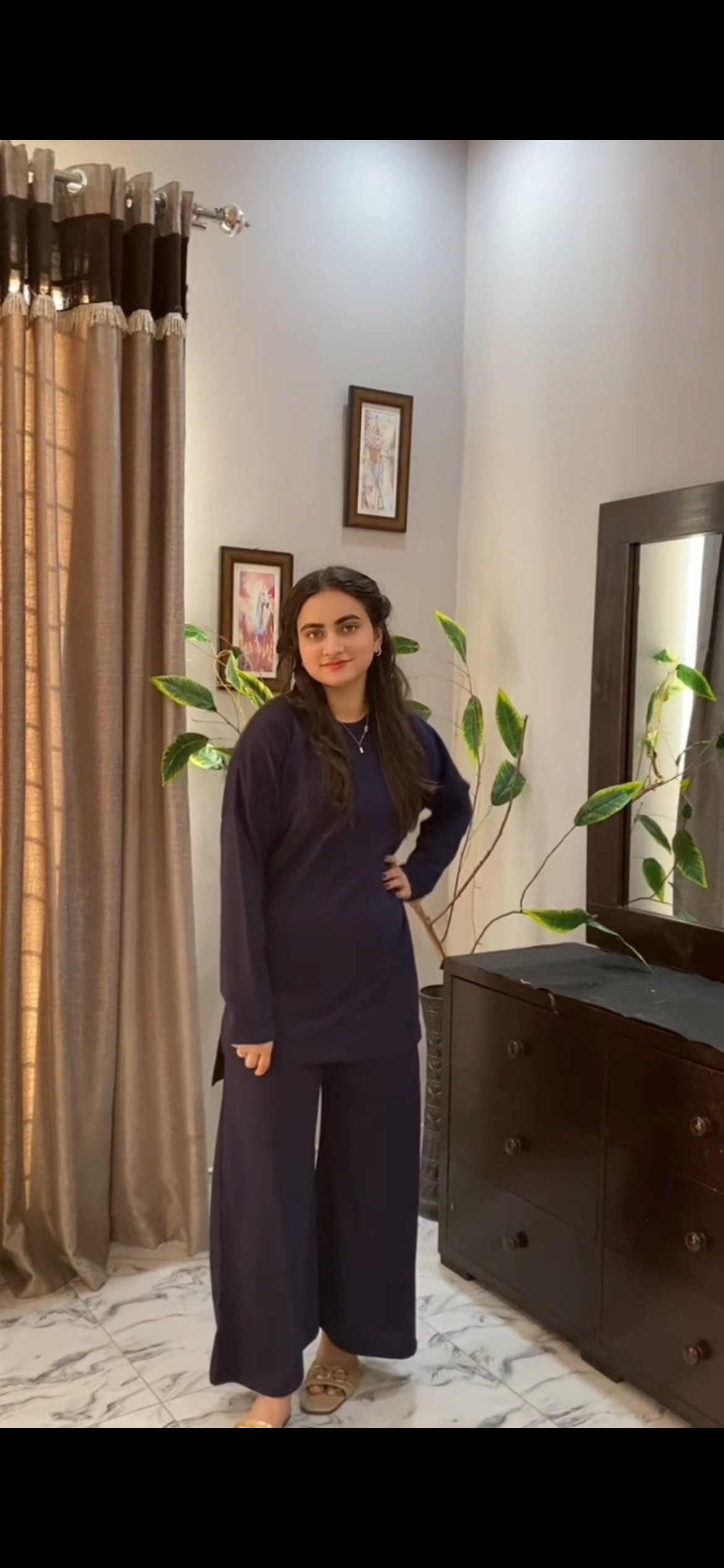 plain flapper style night suit in cotton jersey for summer - M.H fashion