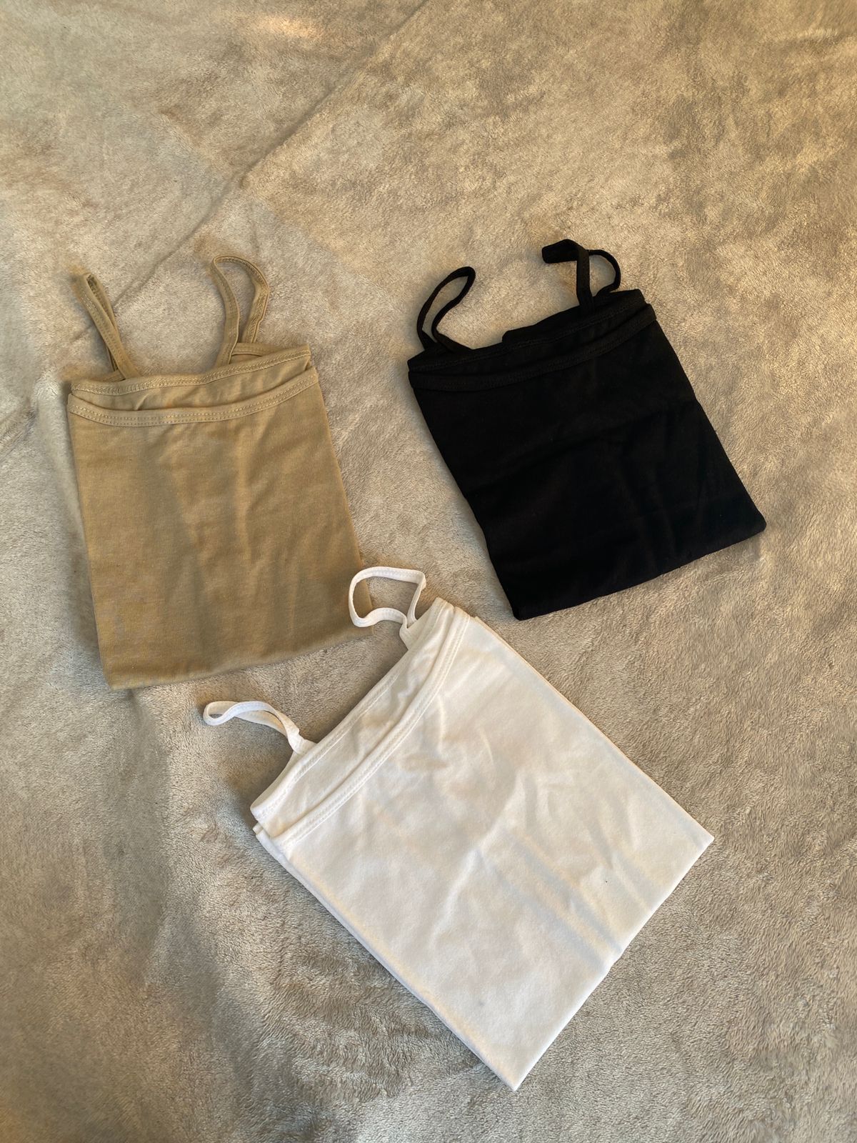 pack of 3 camisole fabric soft jersey - M.H fashion