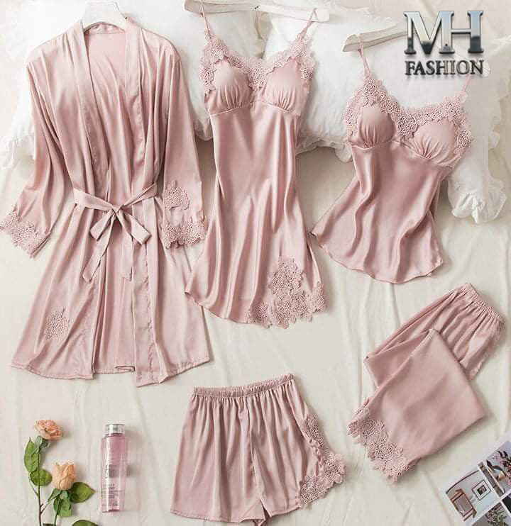 beautiful nighty  premium silk fabric for girls and woman (M H 79)