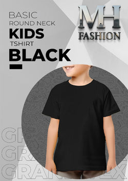 KIDS PLAIN  T-SHIRT IN COTTON FABRIC FOR BOYS AND KIDS (MH 96)