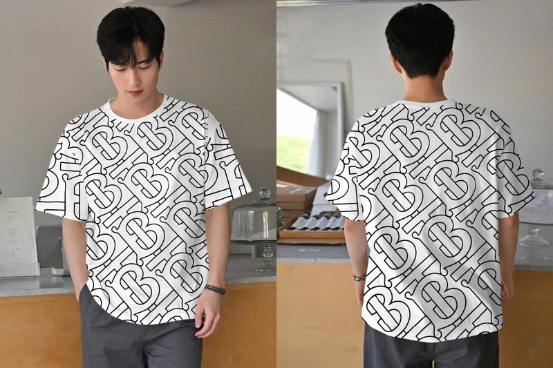 STYLISH DESIGN PRINTED DROP SHOULDER FULL-SLEEVES COTTON JERSY FOR MENS AND BOYS (MH : 88)