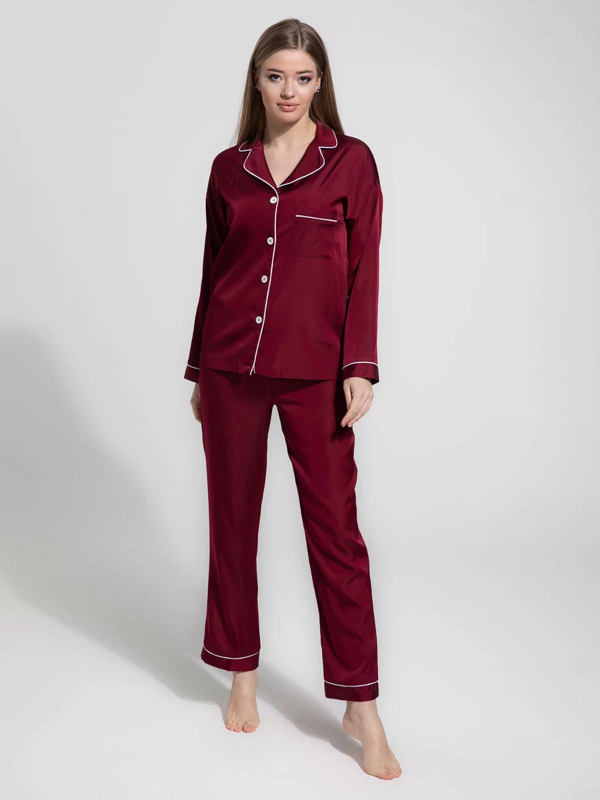 2 pc nighty in premium fabric silk jersey - M.H fashion 