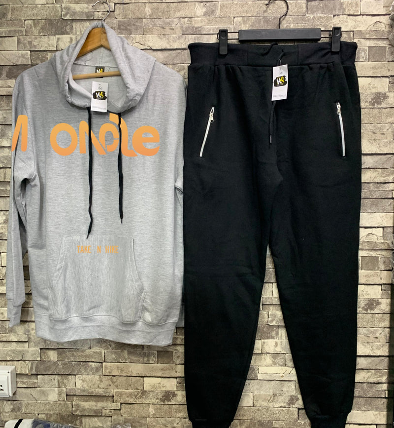 MONOLEB printed  tracksuit hoodie and trouser for man and boys (M.H 510)