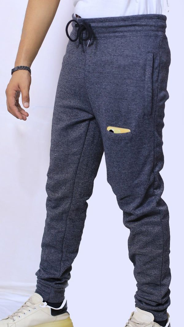 grey  mobile  pocket Trousers in pc jersey fabric for man and boys  (M.H 9213)