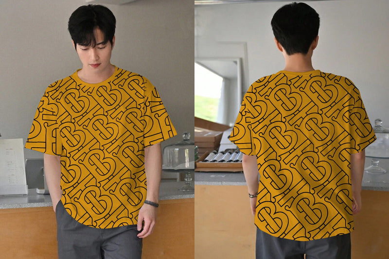 STYLISH DESIGN PRINTED DROP SHOULDER FULL-SLEEVES COTTON JERSY FOR MENS AND BOYS (MH : 88)