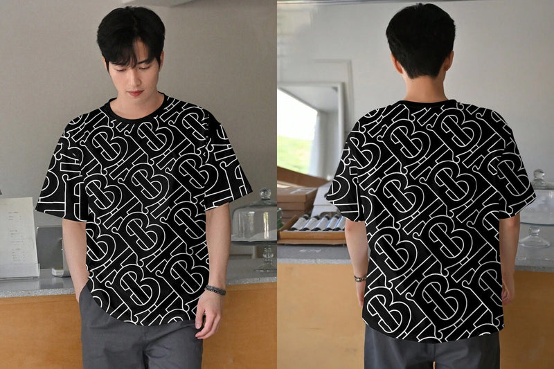 STYLISH DESIGN PRINTED DROP SHOULDER FULL-SLEEVES COTTON JERSY FOR MENS AND BOYS (MH : 88)