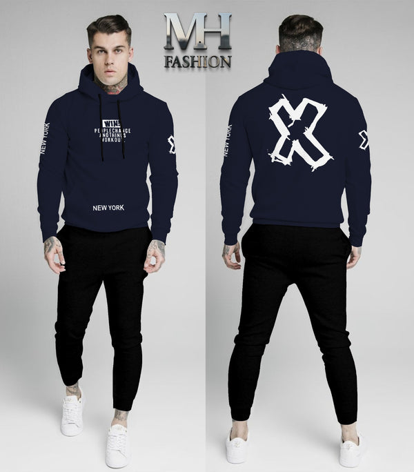 WIN X printed  tracksuit hoodie and trouser for man and boys (M.H 513)