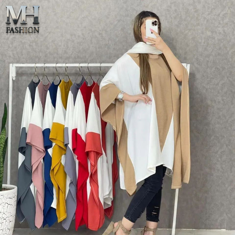 Women Summer Cape Shawl  Georgette fabric for girls and woman (MH 79)