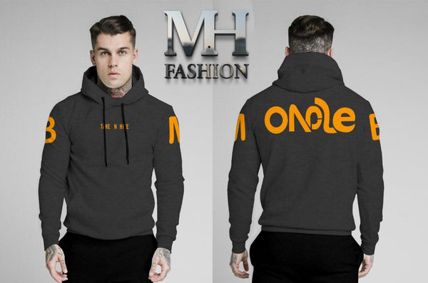 monoleb printed  hoodie in premium quality for mans and boys (M.H 4909)