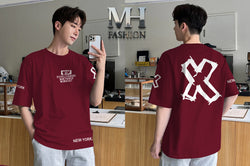 WIN X printed dropshoulder T-shirt full sleeves cotton jersey for mans and boys (MH : 82)