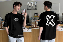 WIN X printed dropshoulder T-shirt full sleeves cotton jersey for mans and boys (MH : 82)