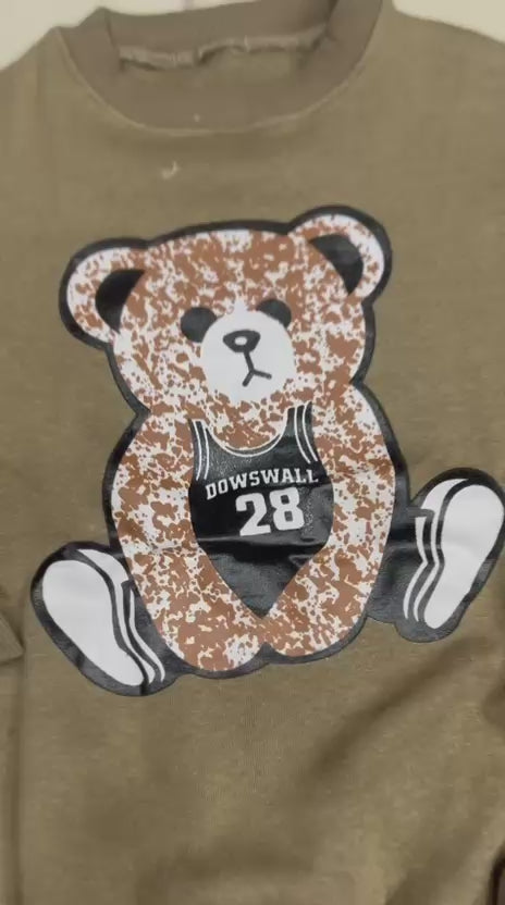 dowswall check check style  printed  kids suit for winter